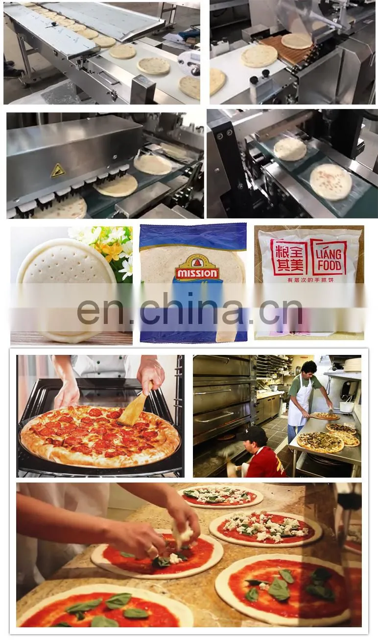 Ruipuhua High Quality Pie Crust/ Pancake/ Tortialla/ Pita Automatic Packing Packaging Flow Wrapping Machine