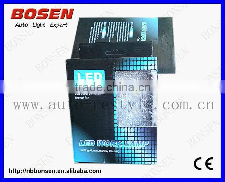 RoHS and CE certified round shape 24w LED work light