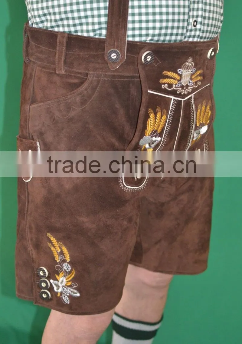 Mens Short length LEDERHOSEN