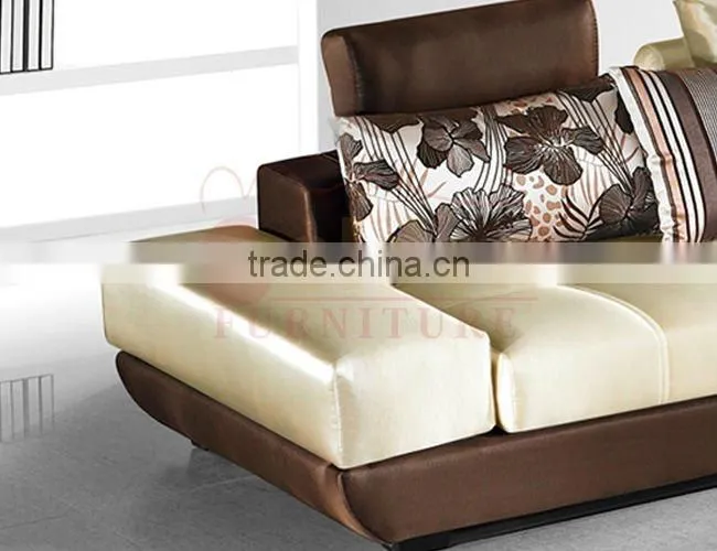 Modern Fabric Sectional Sofa Chaise Long Sofa