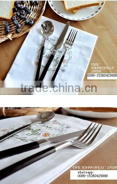 3 piece European style high quality and Eco-Friendly Feature stainless Spoon