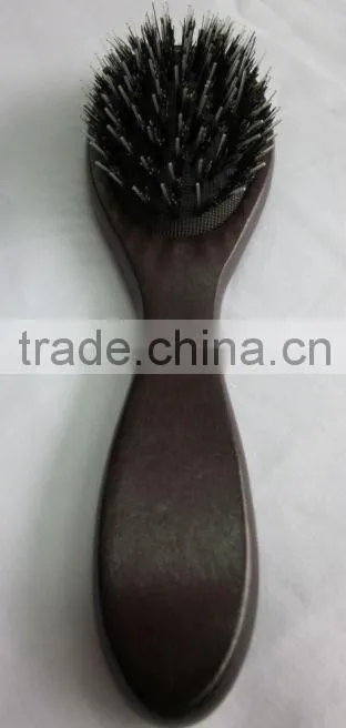 plastic handle bristle hair brush loop brushes