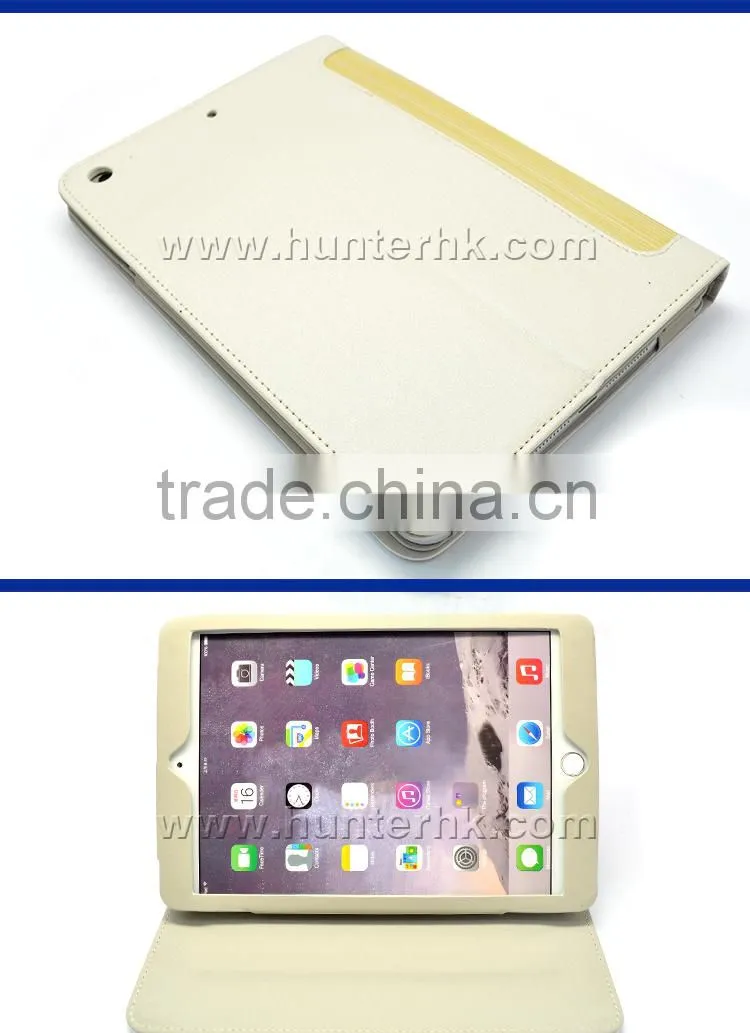Personalized Wood Grain Flat Computer Cover For iPad 3