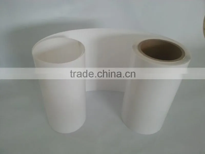 wenzhou self adhseive transparent PVC film for sticker