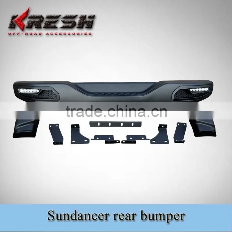 front guard, NEW design 4x4 SUV KRESH-sundancer wrangler front bumper used for 2007-2015JK with black color and steel material