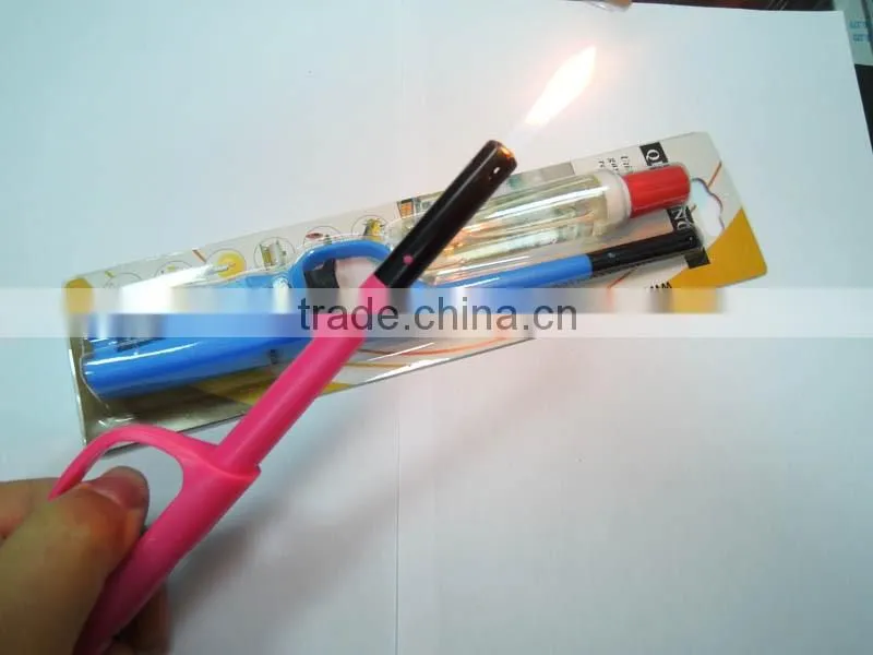 Electronic kitchen BBQ lighter with gas