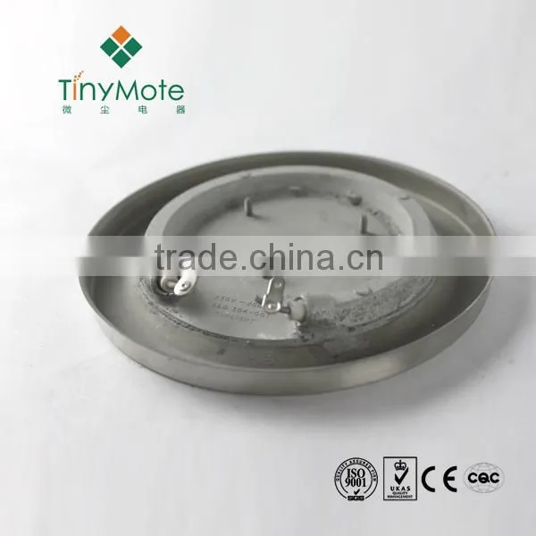 Aluminum electric heater element stainless steel heating plate