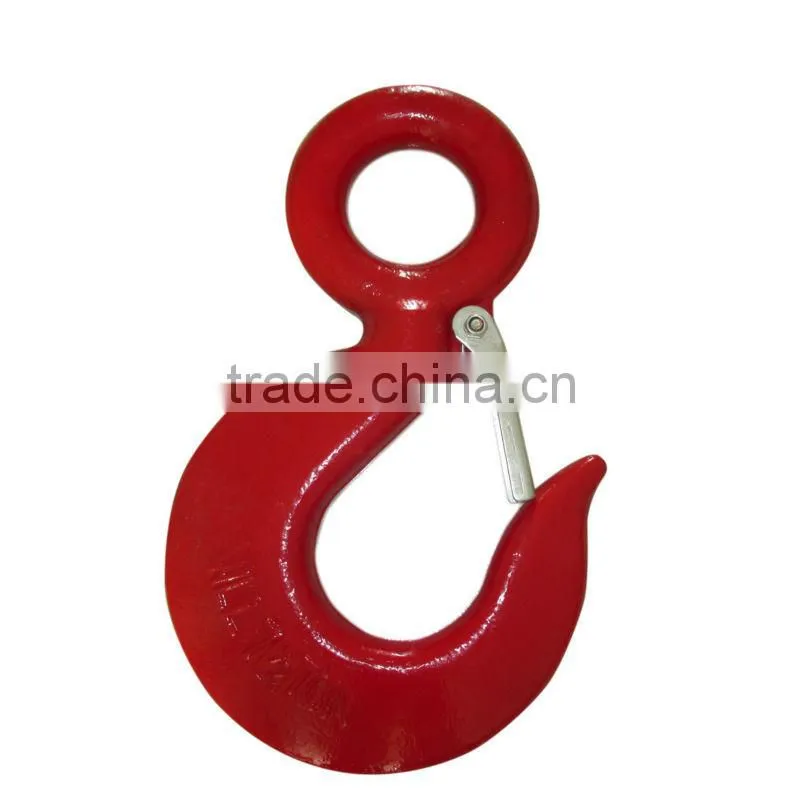 high quality steel forged s320 eye hook with latch
