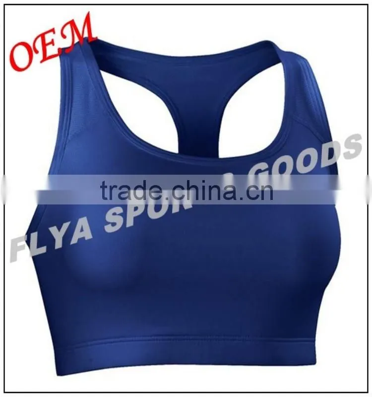 Oem Manufacturer Nylon Spandex Custom Wholesale Women Gym Wear Fitness Sports Bra