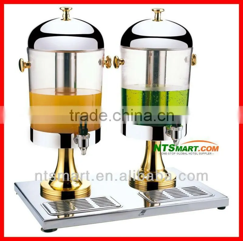 Stainless steel juice dispenser