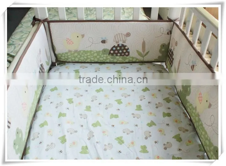 tree and turtle baby boys bedding set crib bedding set tree pattern bedding sets from professional manufacturer