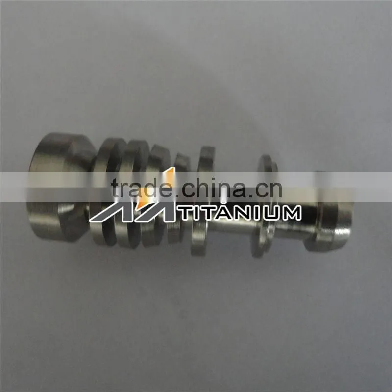 Pure Gr2 Smoking Titanium Domeless Nail for Vapor Globe