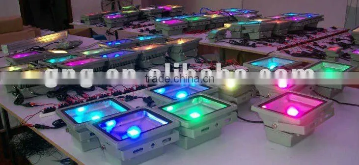 Outdoor Project Color Changing DMX LED Flood Light 60W