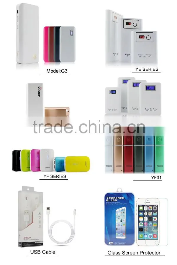 Manufactory wholesale portable 10000mah mobile power bank