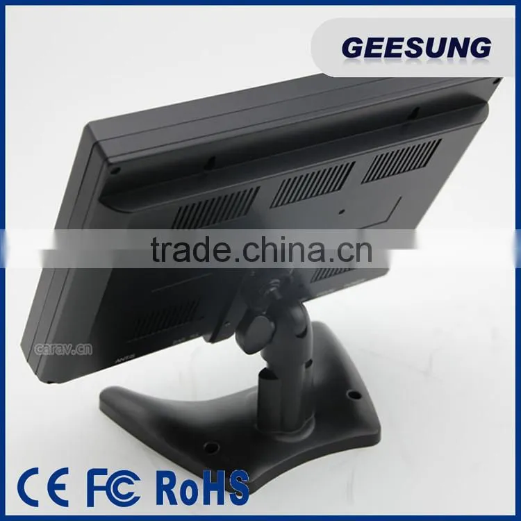 Desktop 12 inch true flat touch screen monitor for POS