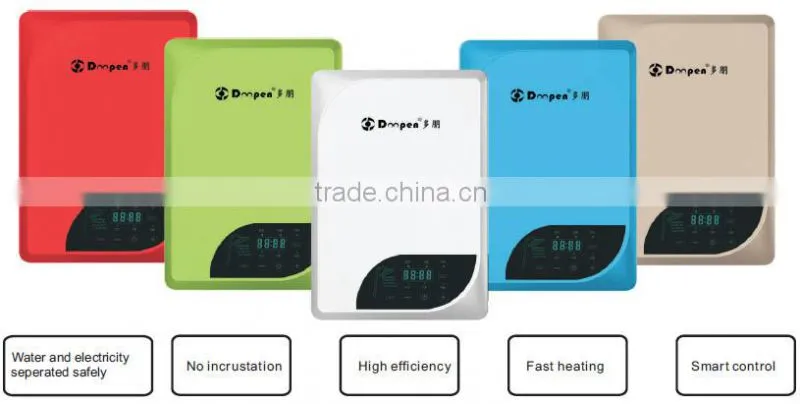 Wall mounted 7000W instant induction water heater