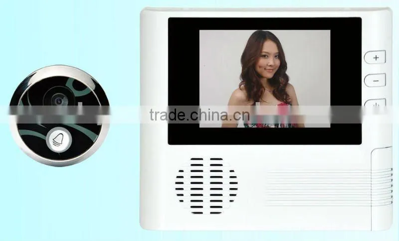 Doorbell/Zoom Function 0.3MP Digital Peephole Door Viewer