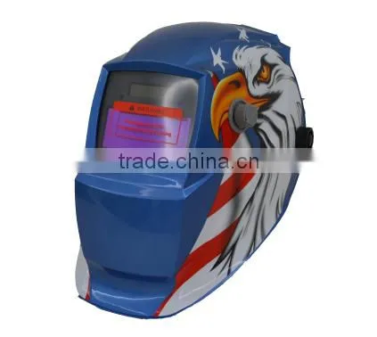 Eagle CE welding helmet with solar power and li battery