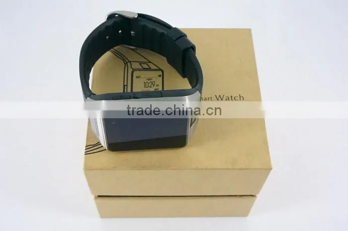 GV08 smart watch phone with touch display, MTK 6260A smart phone watch with camera