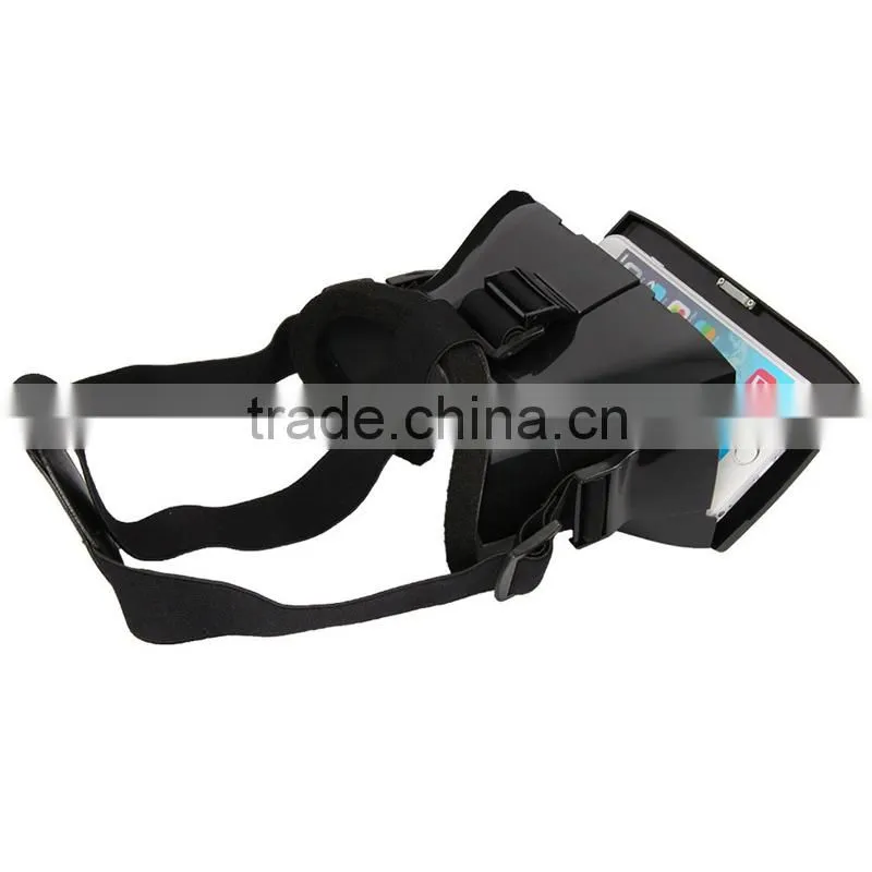 Lightest Plastic Google Virtual Reality 3D Video Glasses For iPhone and Android