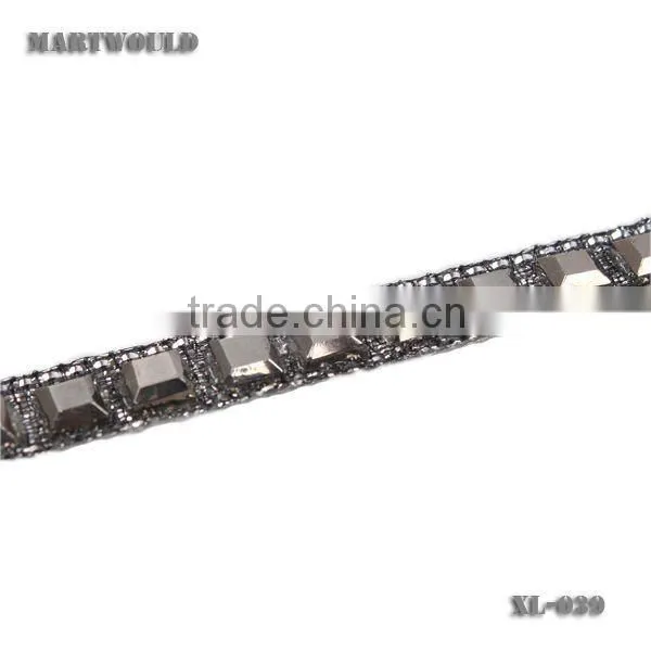 Guangzhou factory metal studs trim decorative clothes(XL-039)