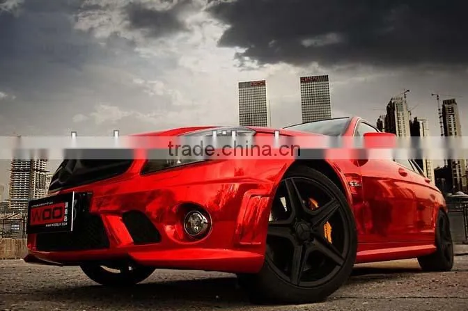 Factory wholesalechrome vinyl film with air channels