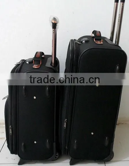 Best design aluminum trolly business luggage bag for travel