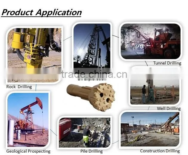 Tungsten Carbide thread button bit tapered rock drilling tools