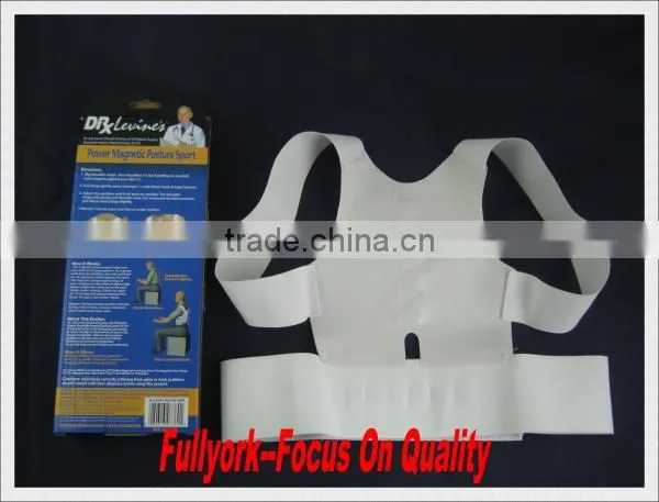 Power Magnetic Posture Support As Seen On TV Back Shoulder Posture Corrector Support Corrective Brace