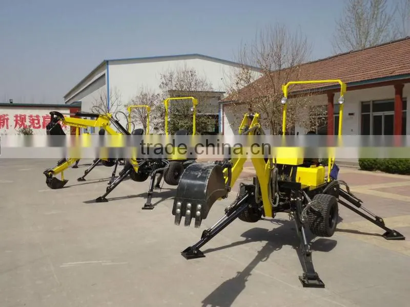 Tractor towable backhoe with low price