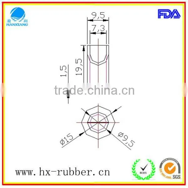 mini silicone duckbill and umbrella valve