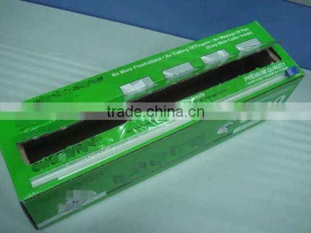 food wrap cutter - stick-on type