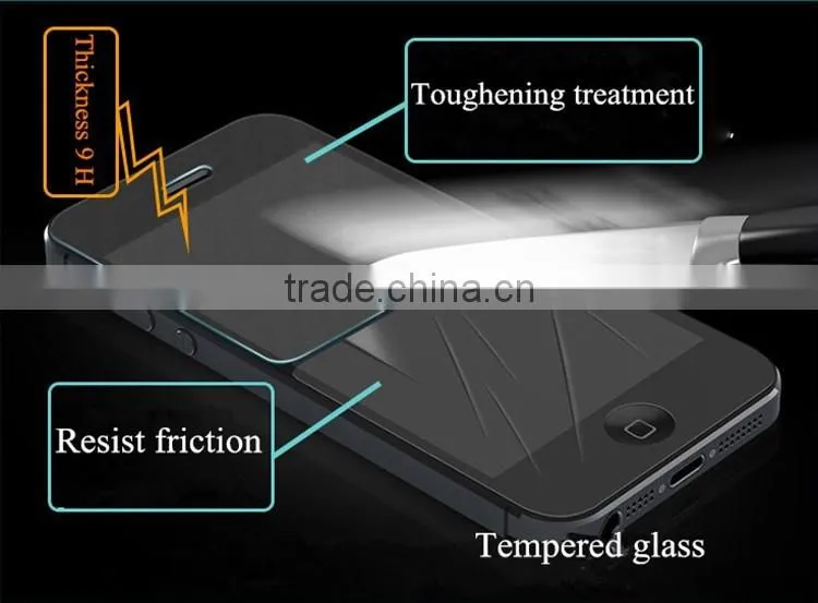 Super thin 0.26mm thickness tempered glass screen protector TPU material explosion-proof membrane for iphone smartphone