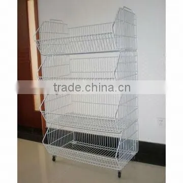 Wire Baskets for Supermarket-11 Years Professional Manufacturer