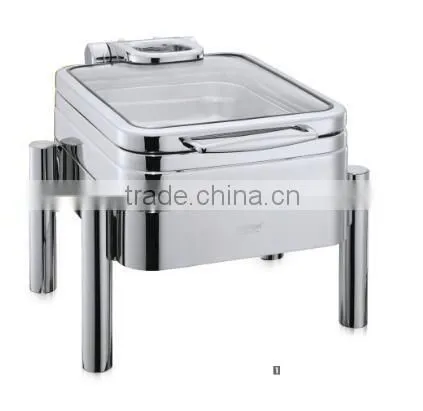 Indian chafing dish, serving dishes with stand