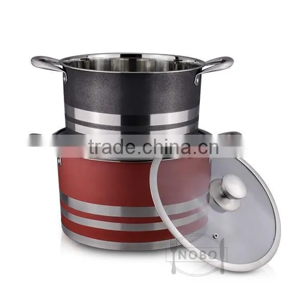steel handle cookware sets for cooking Food