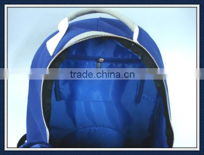 Heavy Canvas backpack bag with good quality zipper