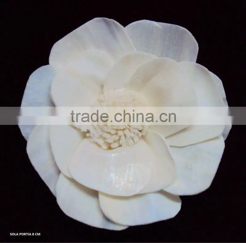 Handmade sola flower