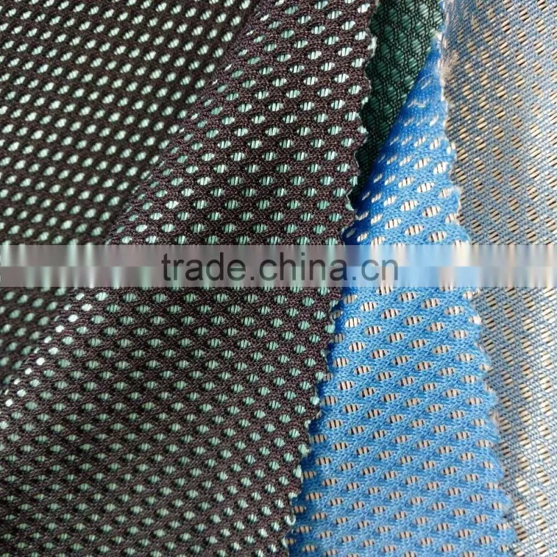 2016 new Washable single bi-color mesh cloth