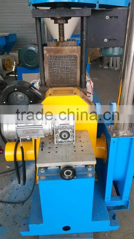 Air cooling Hot Cutting Plastic Recycling Pelletizer