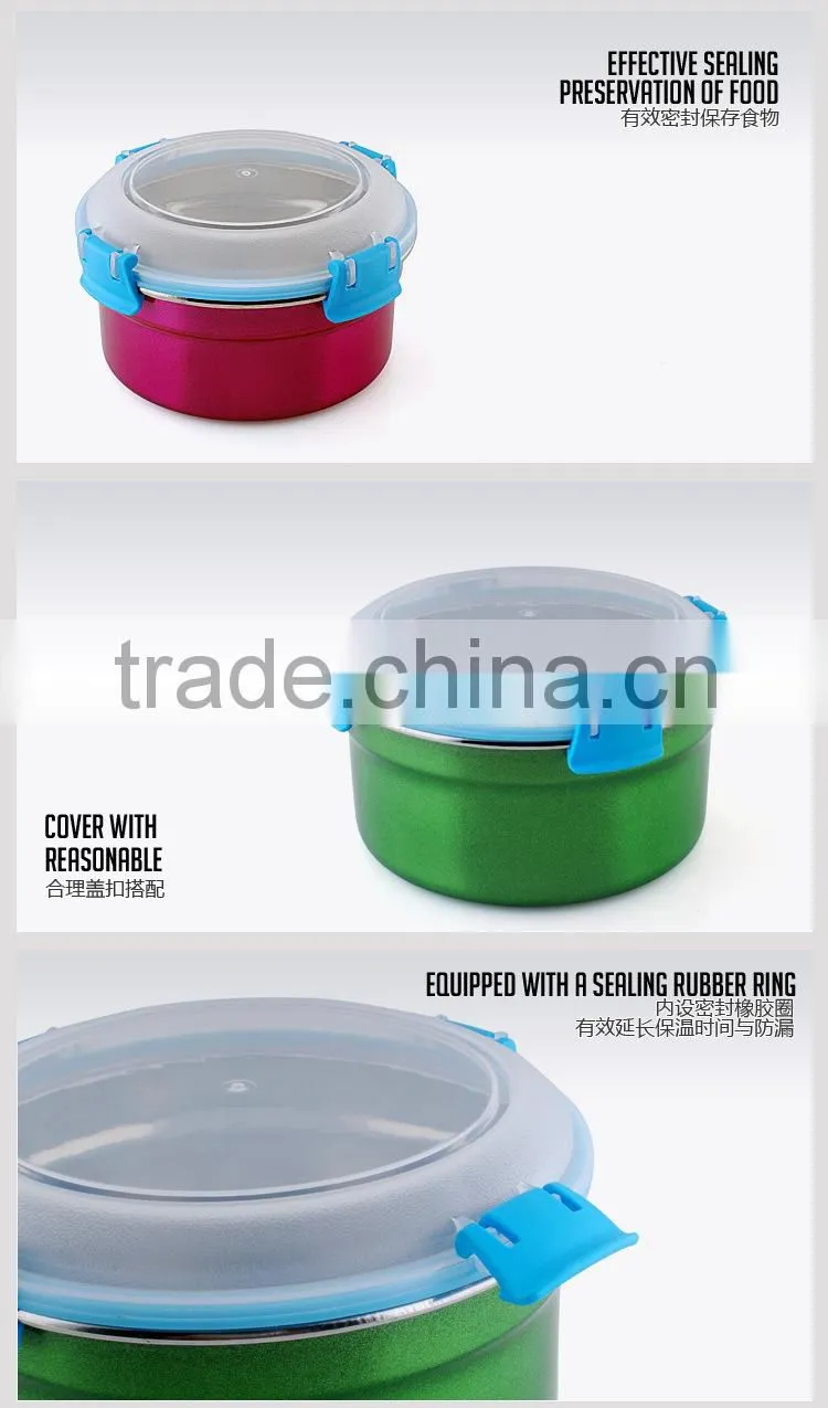 wholesale round shape wedding favor gift boxes stainless steel tin sealed cans for food canning