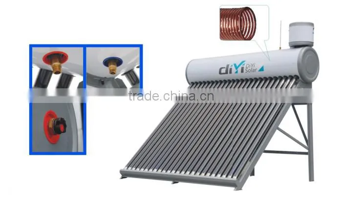 Full color provide integrative preheat solar water heater