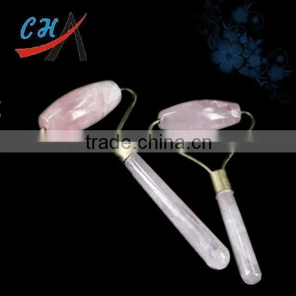 Rose Quartz body massage roller