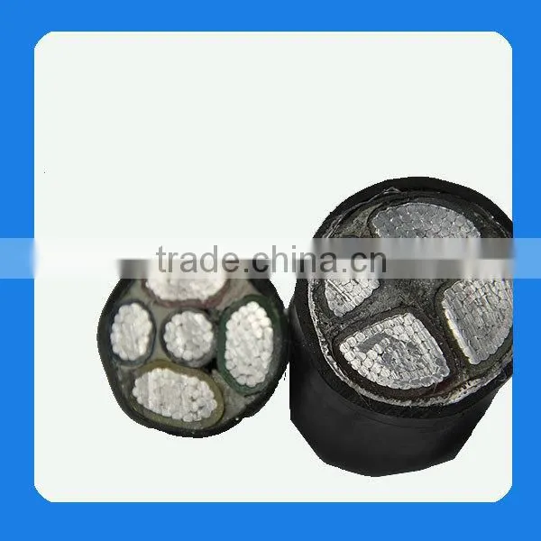 0.6/1KV 4 Core CU/ XLPE Insulated Steel Wire Armoured Power Cable