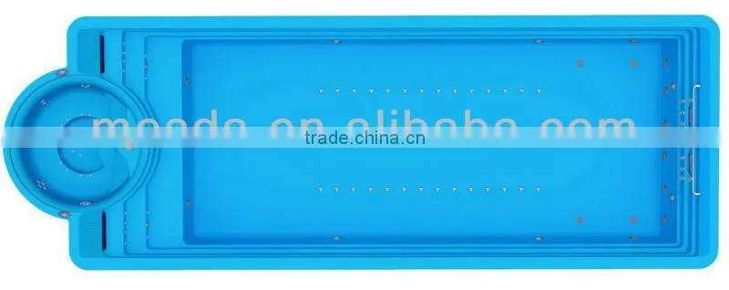 12 meters long swimming pool;Liquid Acrylic Swimming Spa;swimming pool for hotel,cottage and passenger liner use