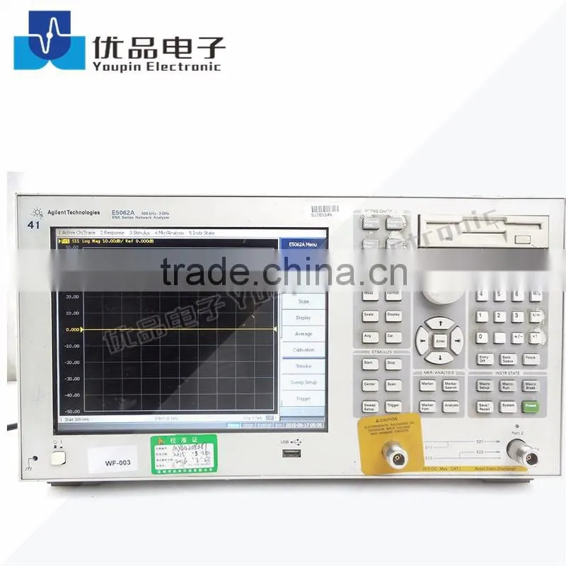 Keysight (Agilent) E5062A ENA-L RF Network Analyzer 2port 300KHz-3GHz