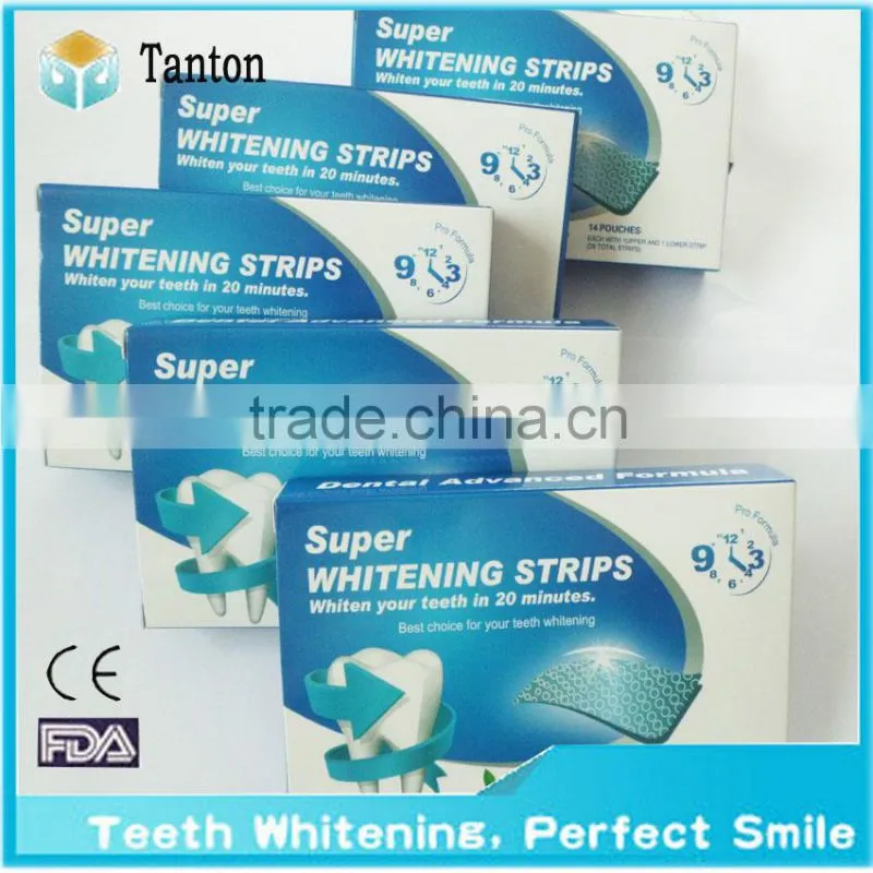 Easy use teeth whitening strip