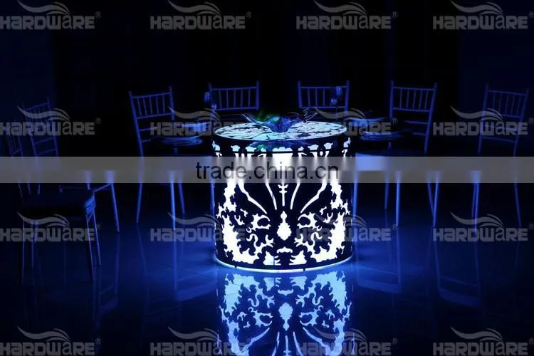 led light dining table fashion types banquet tables