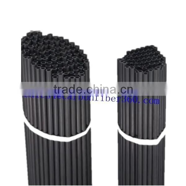 12.8mm Carbon Fiber Tubes, 50% Carbon fibre Pultrution Pole for Sailing