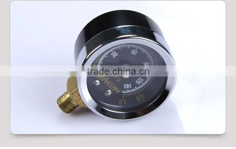 steel case low pressure manometer gauge